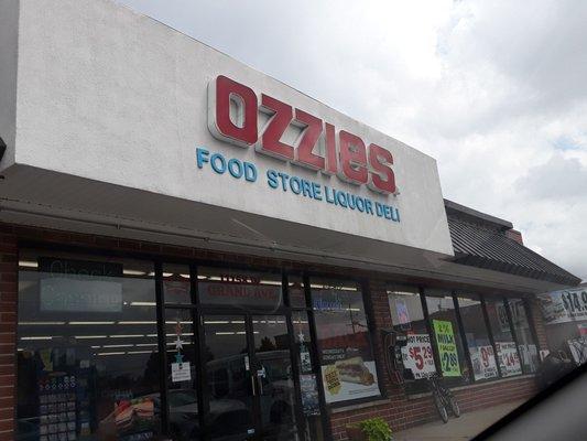 This is a liquor store/convenience mart/kickass deli, at the intersection of Grand Ave & Wolf Road!