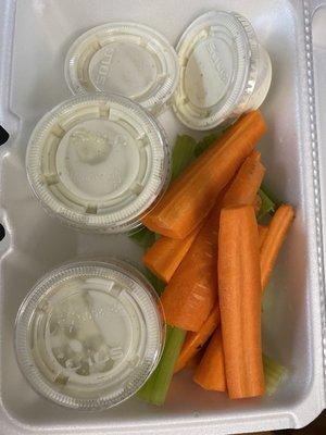 Carrots and celery