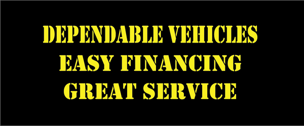 Dependable Vehicles - Tried and Tested!