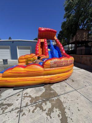 Water bounce slide