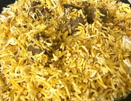 Goat Dum Biryani Take Out