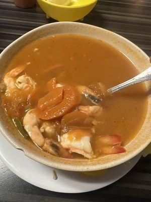 Caldo de Camarón