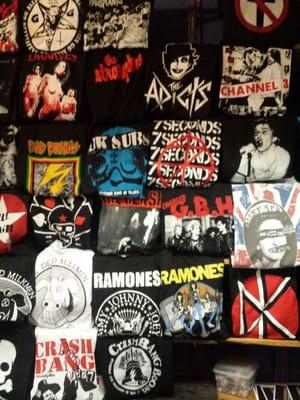 Lots of cool t-shirts.