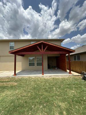 Custom patio cover