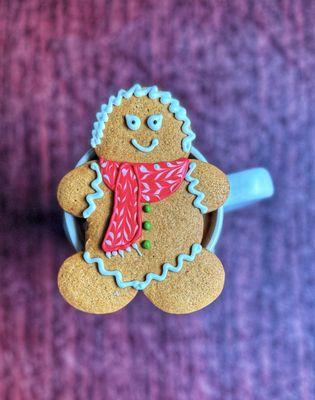 Gingerbread Man Cookie