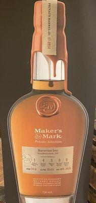 Their select Maker Mark 111.6 proof