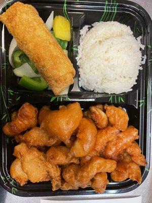 sweet sour chicken combo