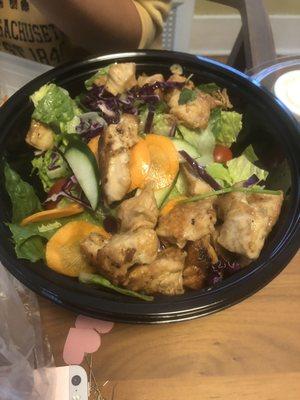 Ginger chicken salad - $16.95