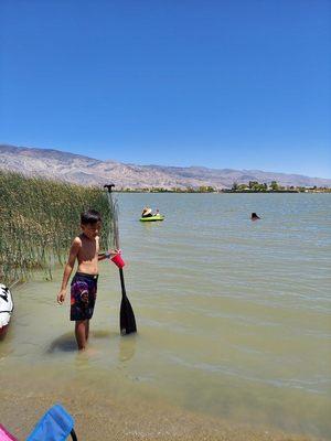 Getting ready to hit the water