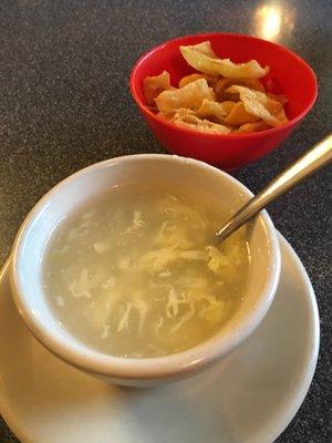 Egg drop soup