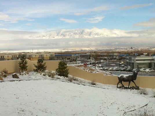 Wintertime View of the Sandias!