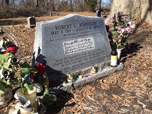 Robert Johnson's grave - just 1/2 mile down Money Rd. toward Greenwood