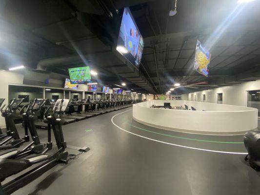 Track and cardio machines