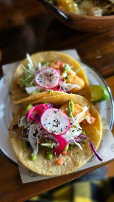 Cauliflower tacos - another favorite- vegan option