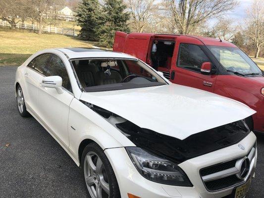 2012 Mercedes Benz cl550 heated, rain sensor and lane departure warning system (ldws)