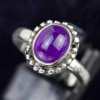 Amethyst rings