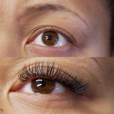 Russian Volume Lash Extensions