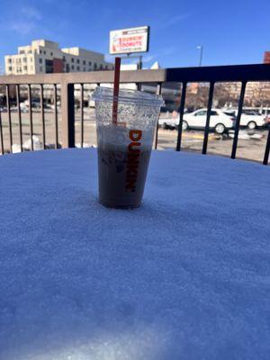 Butter pecan Iced Cappuccino