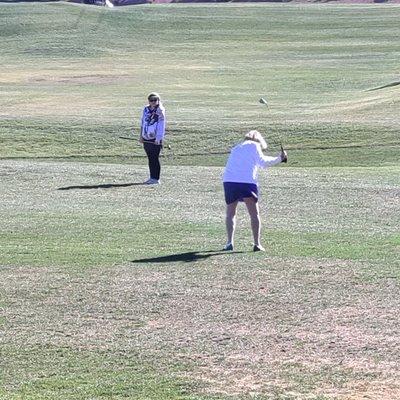 Fairs ways and greens are in terrible condition, sad this used to be a very nice course..