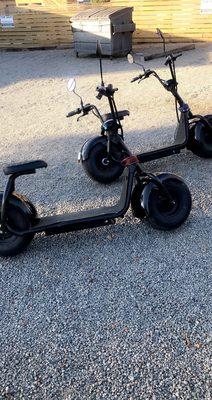 The scooters we rented