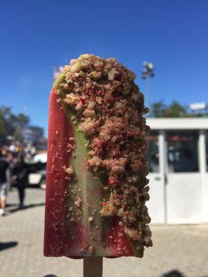 Fat Face - 2018 Eat Real Festival - strawberry matcha shortcake ($6)