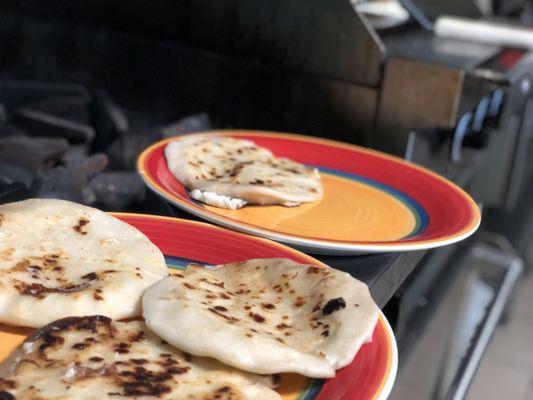 Pupusas de arroz