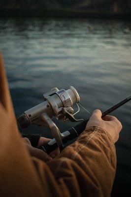 Fishing Equipment carried all year long.