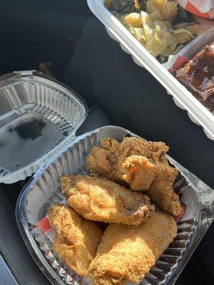 Side of fried chicken