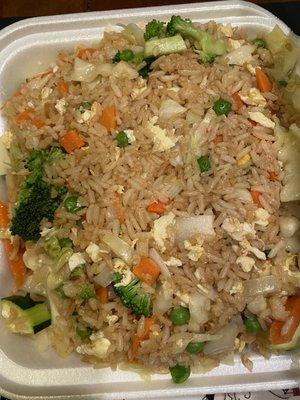 Vegetable fried rice