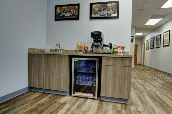 Coffee and Water Bar