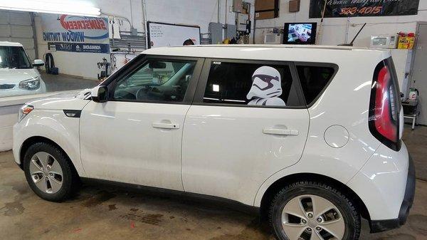 Custom printed Storm Trooper Decal