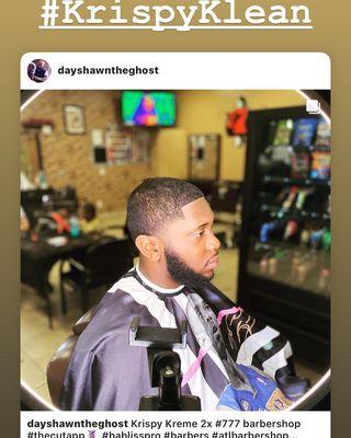 Follow Instagram @777barbershop18