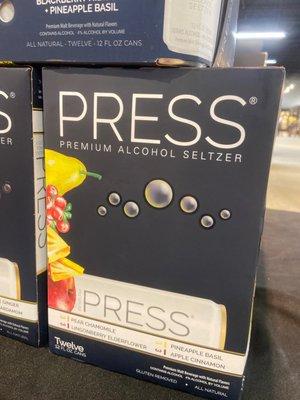 Press Premium Alcohol Seltzer