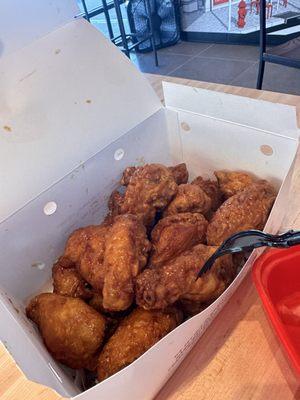 Soy garlic 20 piece wings