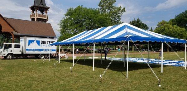 Colorful Tents for events