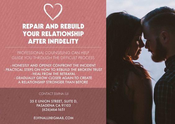 Repair and Rebuild Your Relationship After Infidelity