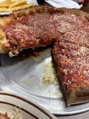 12" Meat Lover Deep Dish Pizza