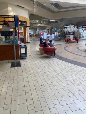 This is what Allied universal security is normally doing at Antioch malls.