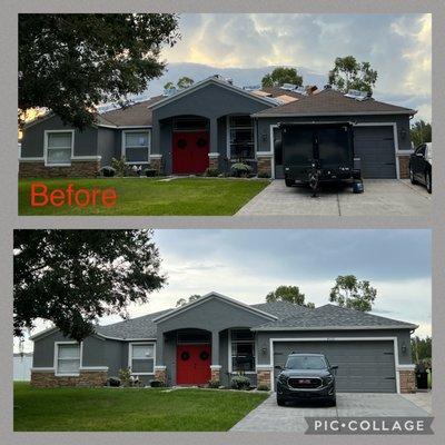 Before and after pictures