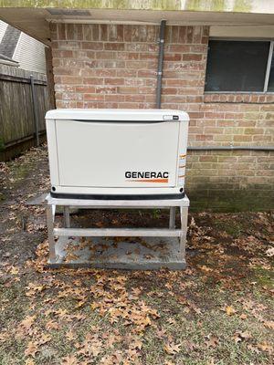 22Kw Home Stand by Generator with custom stand