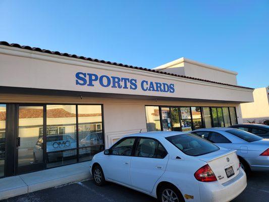 Sports Cards Side and Parking