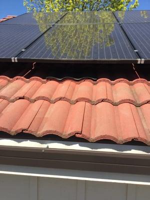 Tile Roof Solar Installation