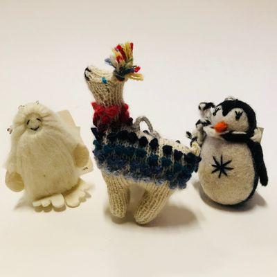 The cutest ornaments you ever did see and all fair trade!