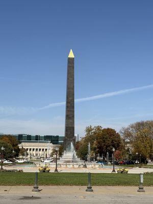 The Obelisk and fountain