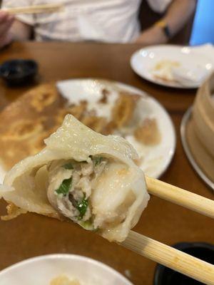 Shrimp and pork dumplings- our all time favorite!!