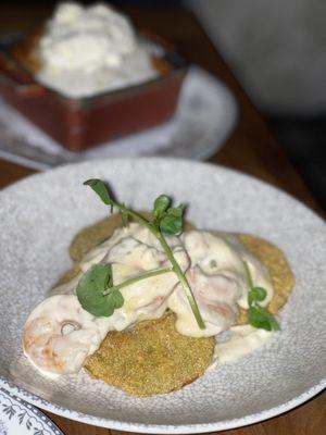 Fried Green Tomatoes & Shrimp