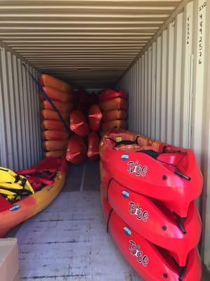 Brand new kayaks for 2016 season