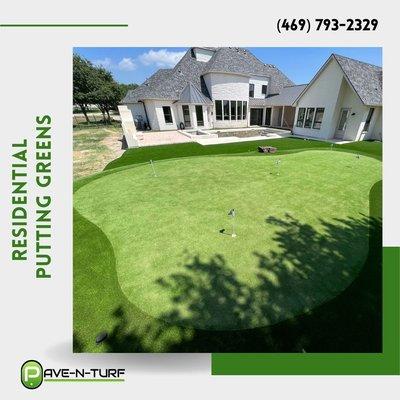 Pave-N-Turf is one of the top installation contractor's in the DFW area for professional, championship-caliber golf green installers