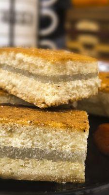 Traditional Masa de Real with a Coconut filling