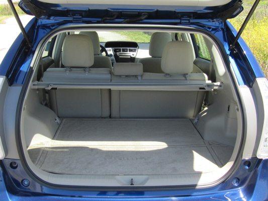 AffordARide - Cargo Area Of Prius V